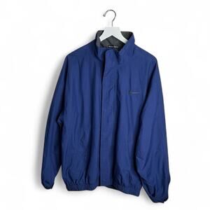 Nike Golf Men’s Vintage Storm Fit Blue Windbreaker Jacket M-325 Sz XL